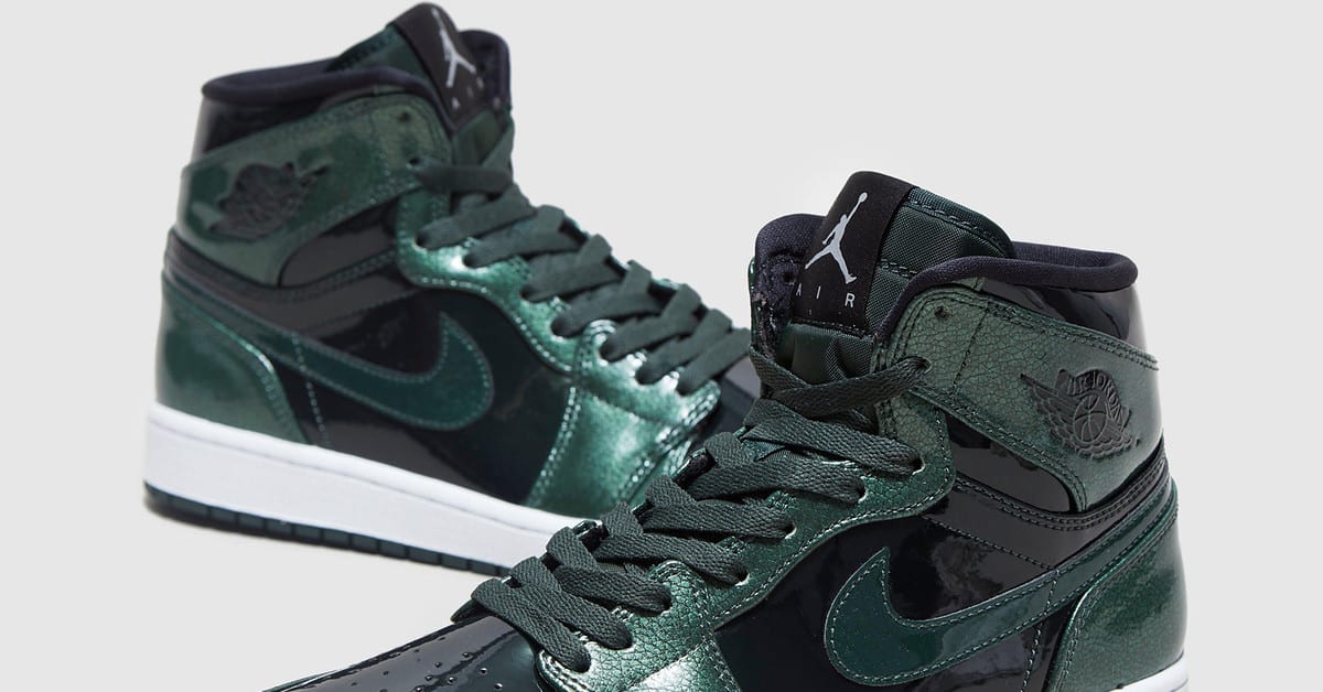 Nike Dips Jordans in Patent Leather