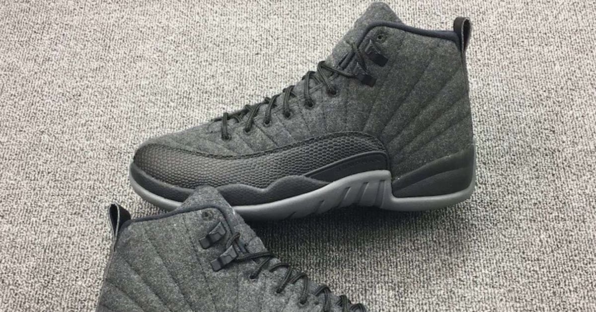 Wool Air Jordan 12s Release on Oct. 1