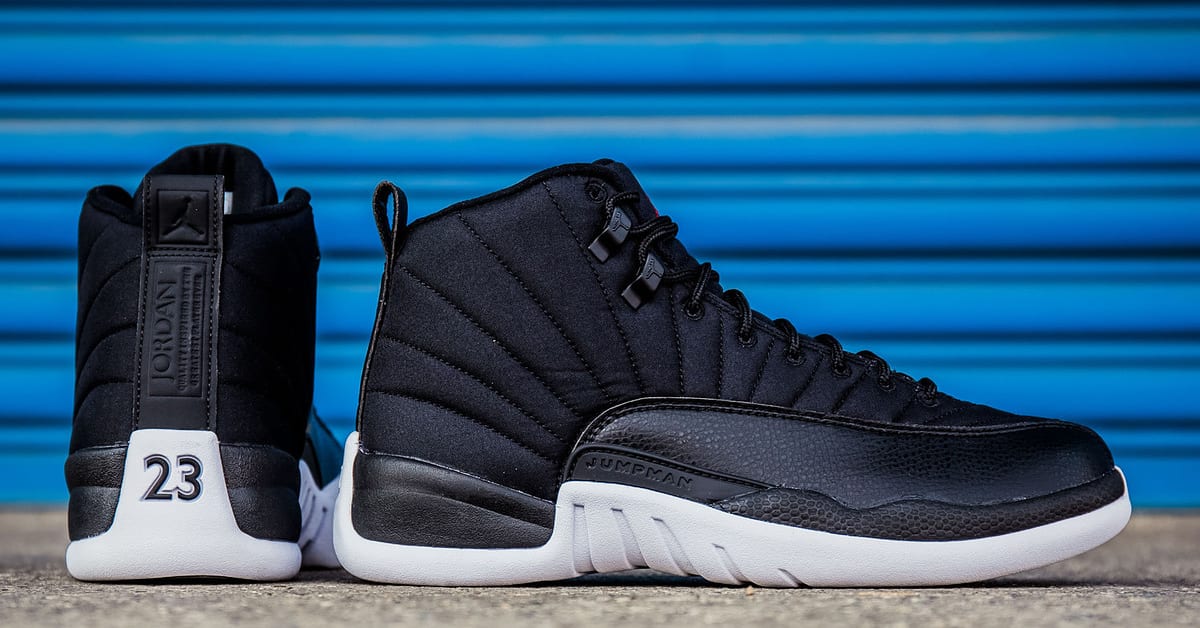 Jordan 12 nylon hot sale