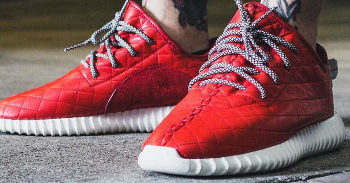 Adidas yeezy leather hot sale