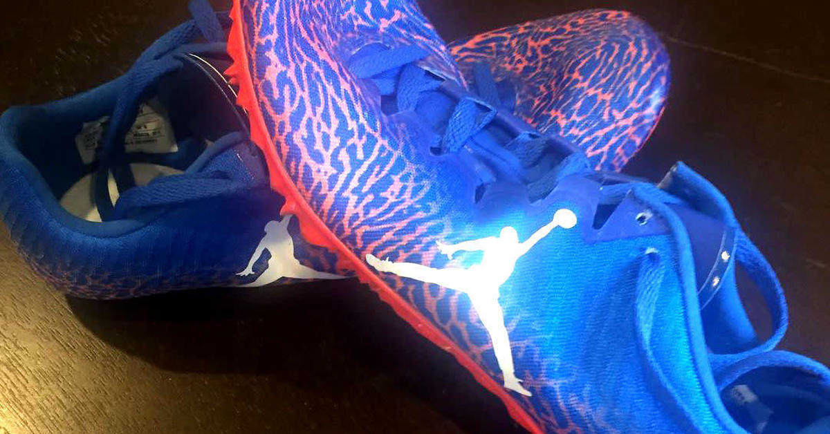 Kori Carter Has More Exclusive Jordan Spikes for the Olym