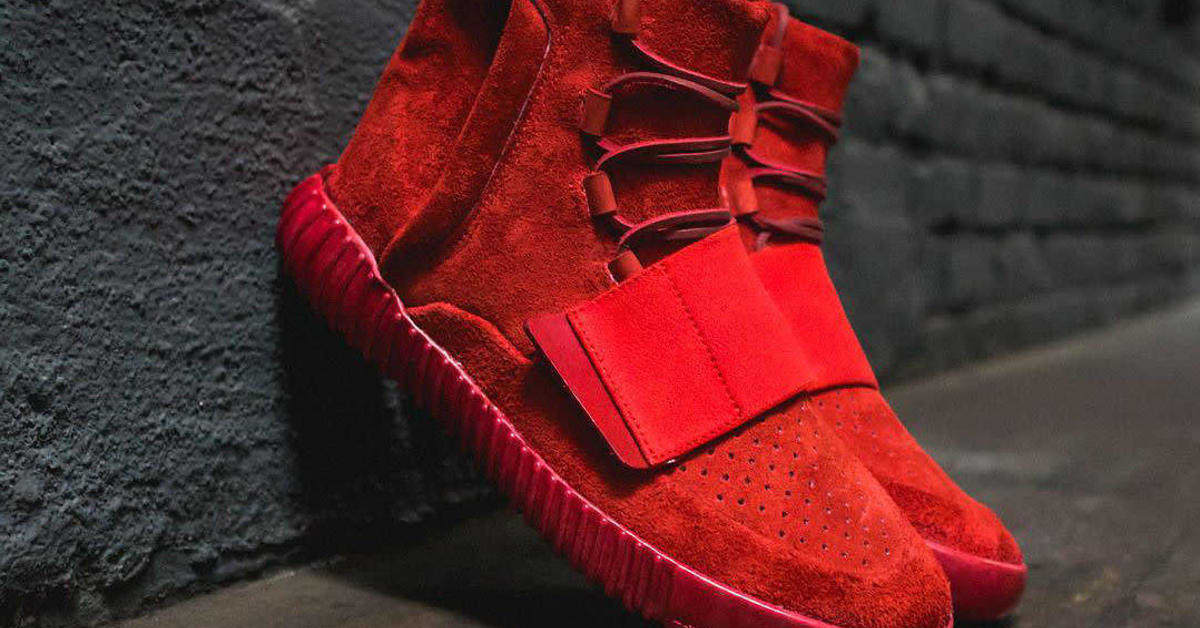 Yeezy red october nederland best sale