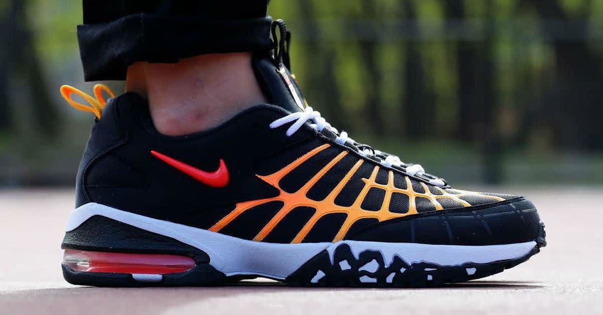 Air max 120 orange sale