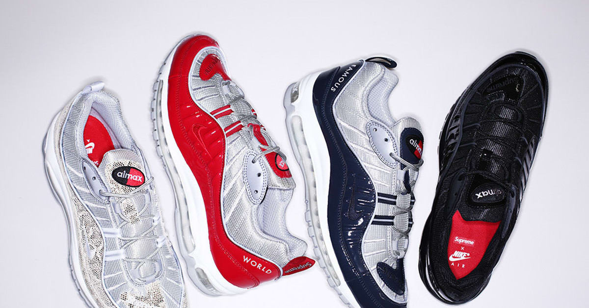 Supreme s Air Max 98s Finally Release This Week
