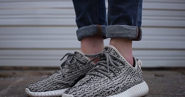 Yeezy 350 turtle dove on feet on sale