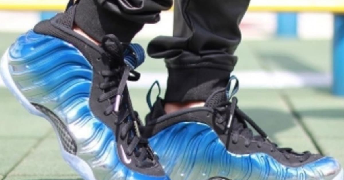 Blue mirror foamposites Nike Air Foamposite One Blue Mirror 2015 575420-008 main image 2