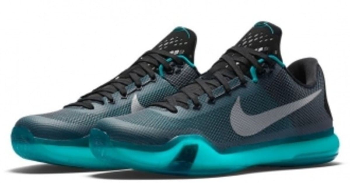 Nike Kobe 10 Liberty Black Radiant Emerald Sneakers Men\'s sz 11 Nike Kobe 10 Liberty - 705317-002 | eBay main image 4