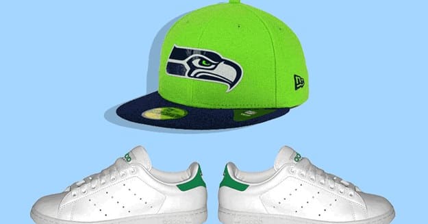 Matching sneakers and hats store