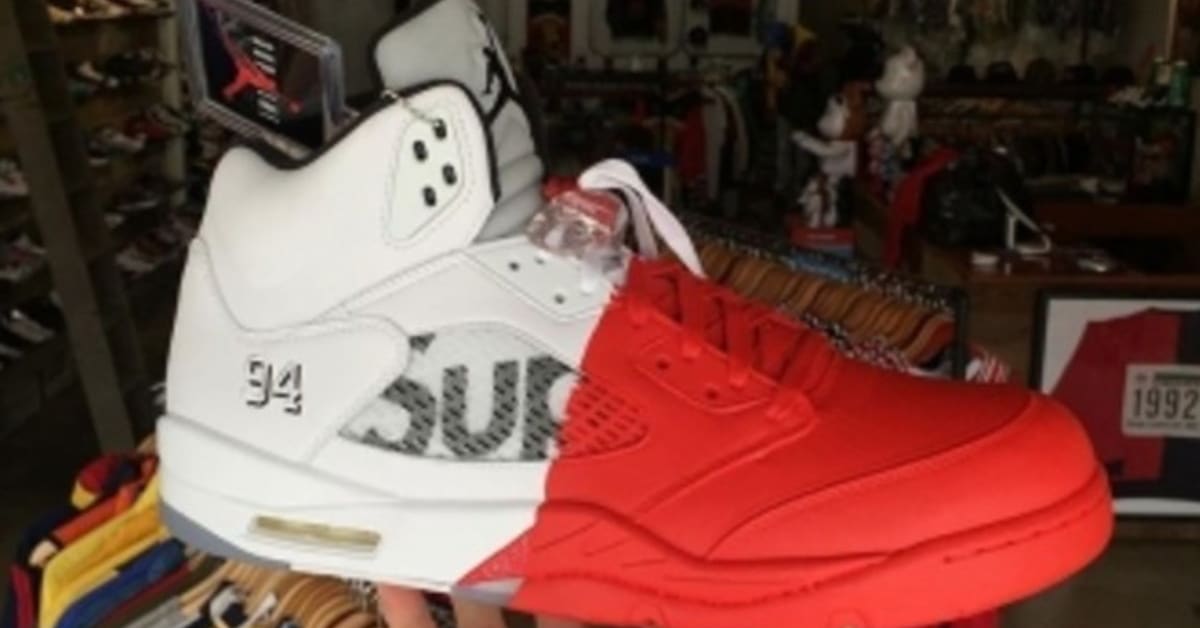 Supreme jordan 5s top