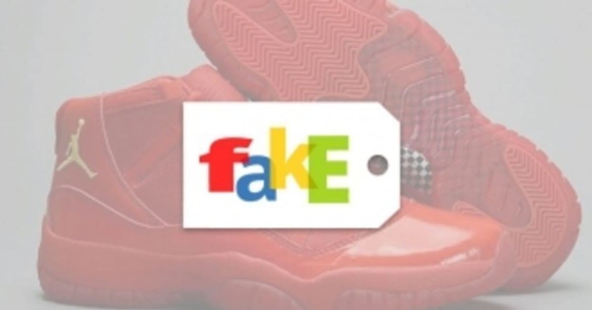 Fake jordans on ebay best sale