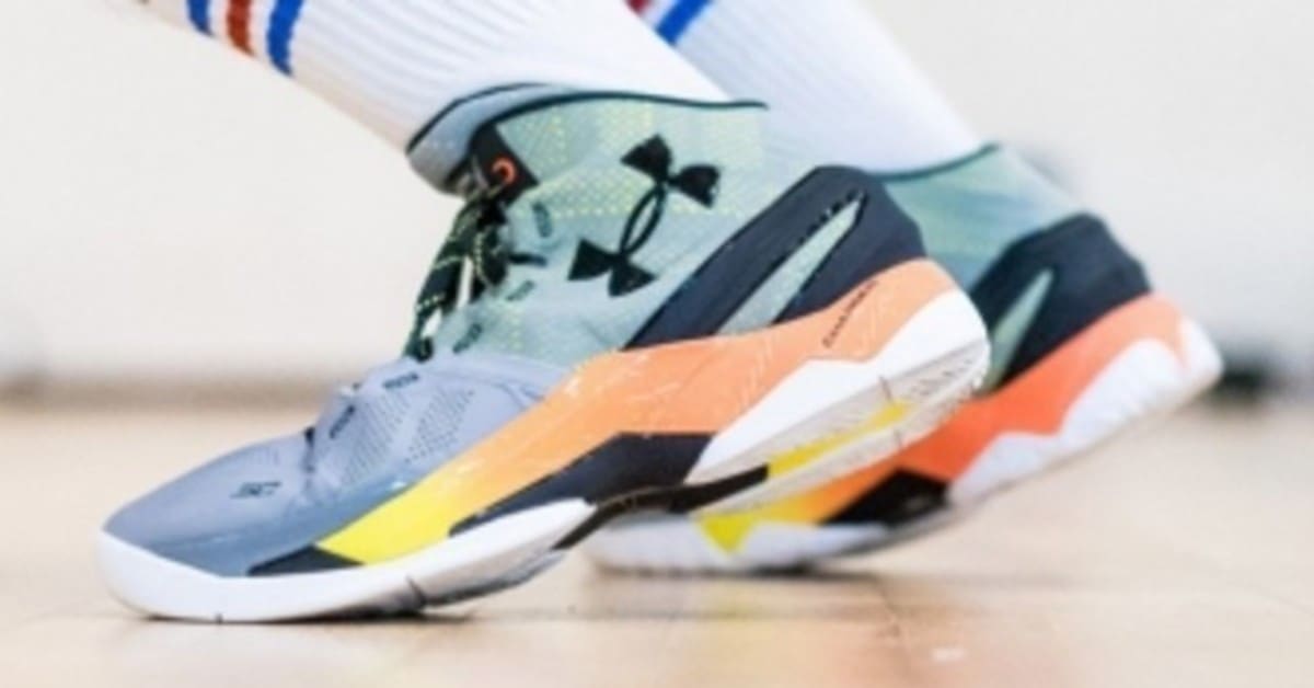 Here s What the Under Armour Curry 2 Looks Like On Feet
