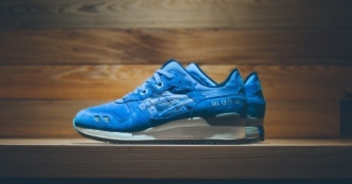Asics gel lyte iii mid blue top