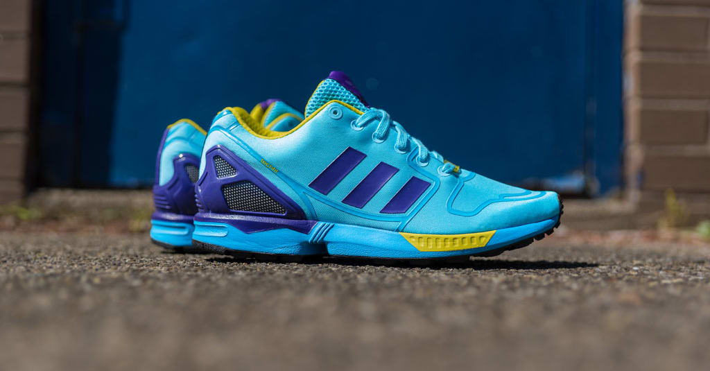 adidas、TECHFIT  X Adidas ZX Flux Techfit Mens Running shoes Yellow-White-Onix