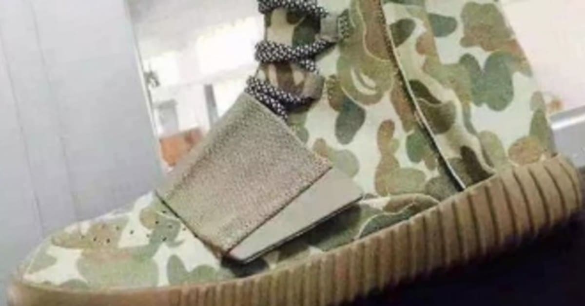 Yeezy 350 x bape cheap