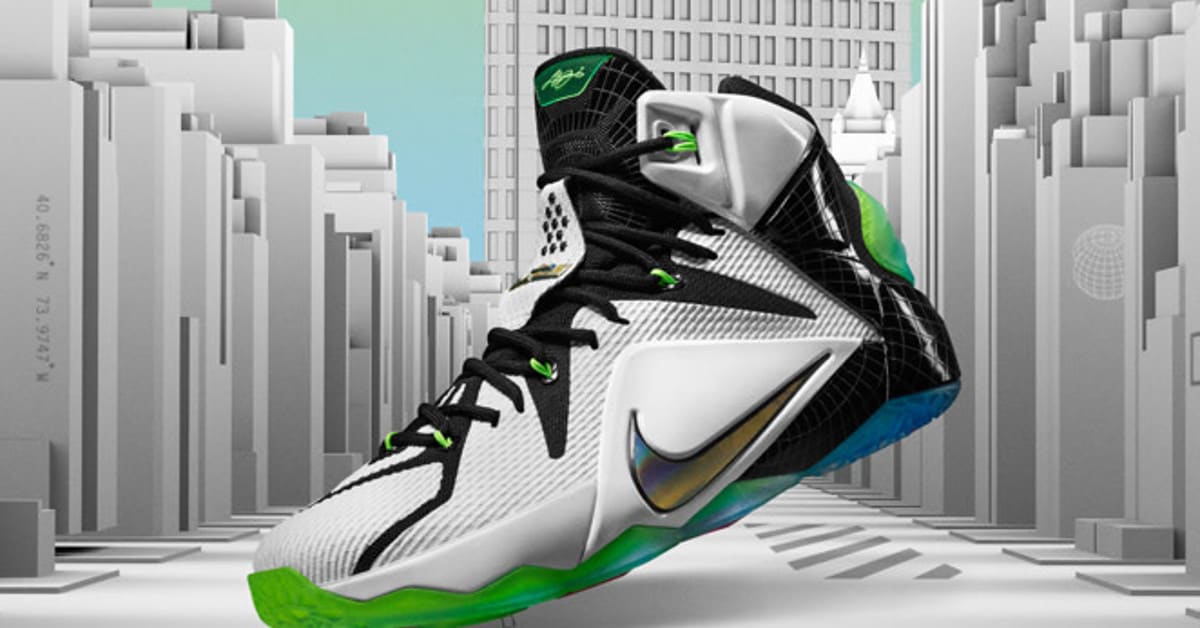 EUC Nike Men\'s Nike LeBron 12 \'All Star\' White Textile Sneakers Size 11.5 w/ COA LeBron 12  main image 2