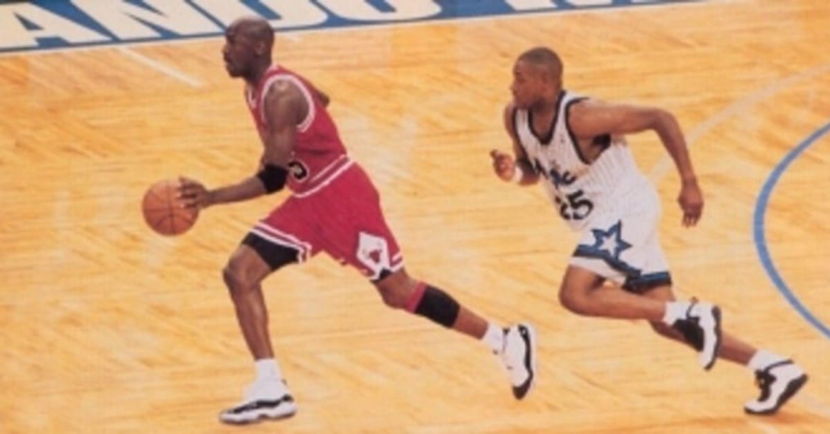 Remembering Nick Anderson s Original Air Jordan Player Ex