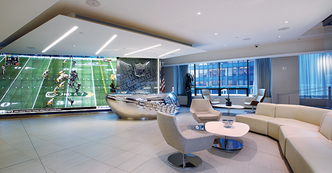 Here's a Look Inside the NFL's Epic Headquarters in New York