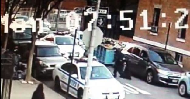 NYPD Officer Injured Riding on Hood of Police Crusier