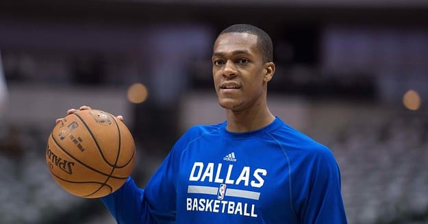 Here's Rajon Rondo Being Introduced as a Dallas Maverick For the First Time