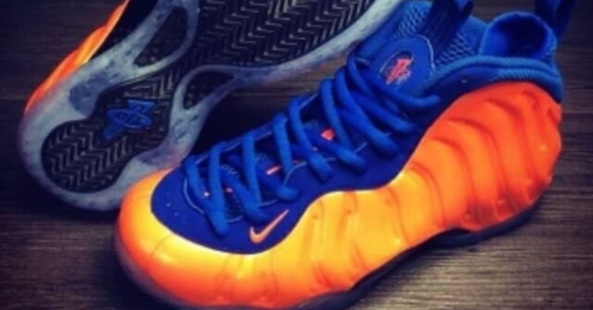 Foamposite New York Knicks Nike Foamposite One  main image 2