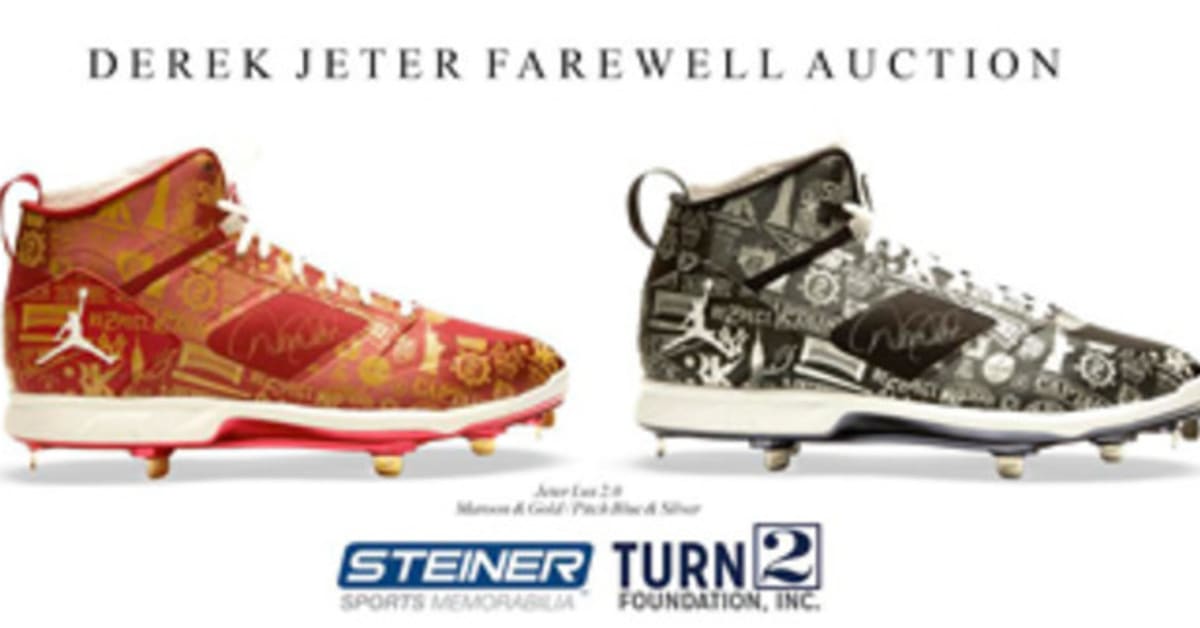 Derek Jeter's Final Player Exclusive Jordan Brand Cleats