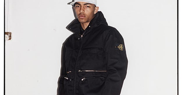 Jaket google stone island outlet