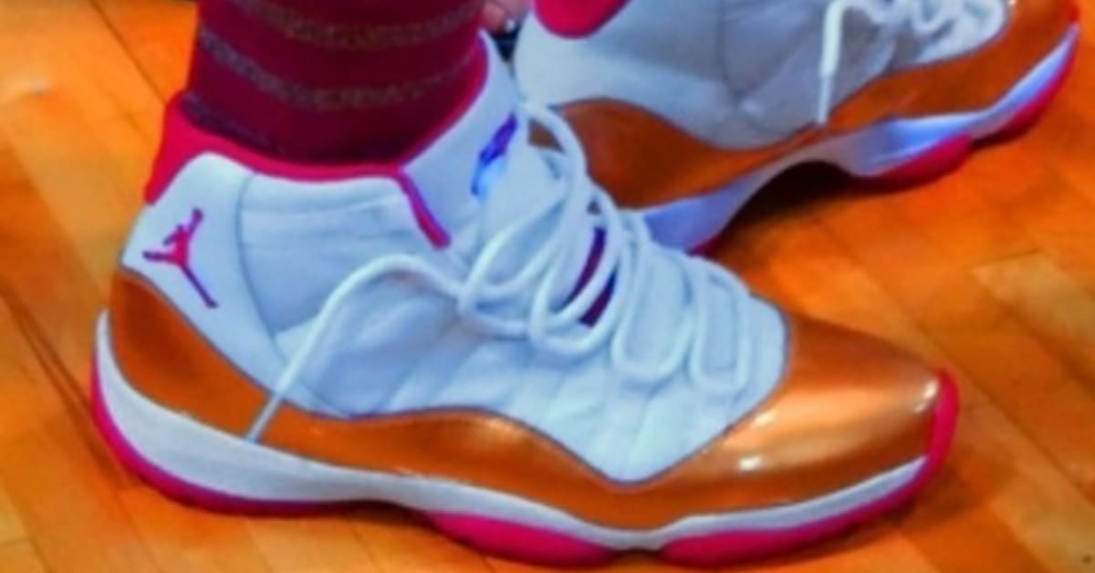 James Harden Wears Two Rings Ray Allen Air Jordan 11 PE