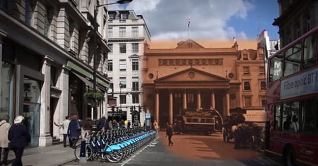 Traveling Through Time: Walk on the Streets of London in 1924 and 2014 ...