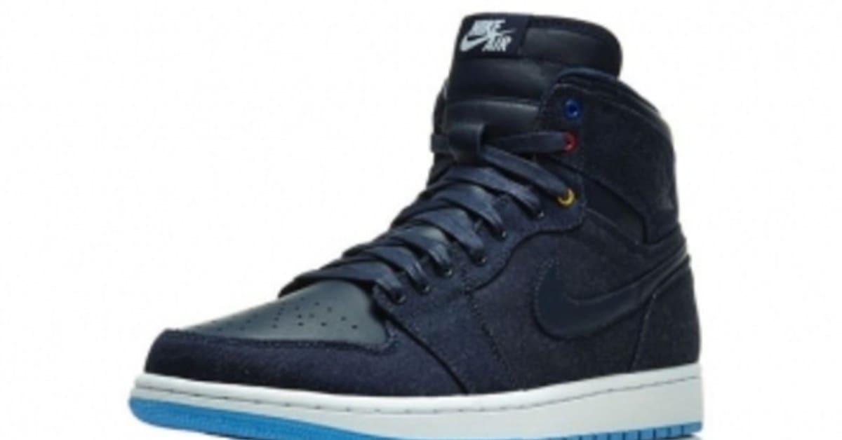 Nike Air Jordan 1 Retro High Family Forever Shoes Men Size 11 Blue Denim Sneaker Jordan 1 Retro High OG  main image 3