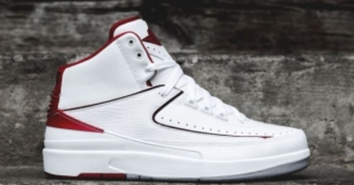 Air Jordan 2 Retro White Red