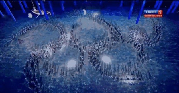 Sochi Decided to Poke Fun at the Malfunctioning Olympic Ring for the ...