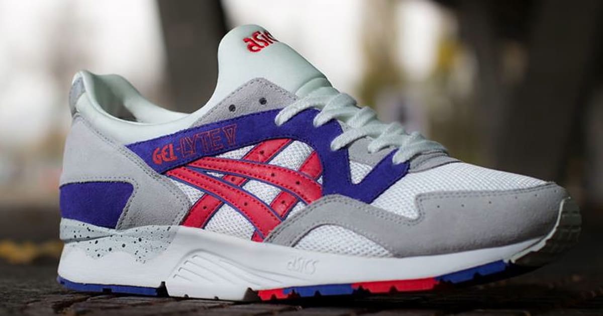 Asics gel lyte v fiery red clearance