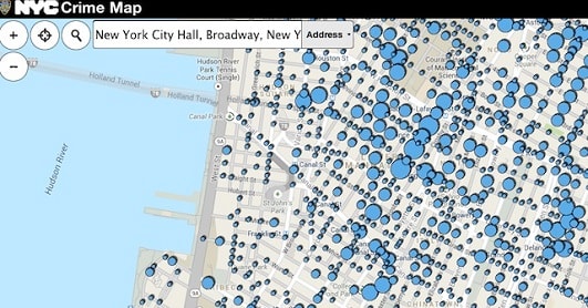 The NYPD Was Forced to Release This Interactive Crime Map