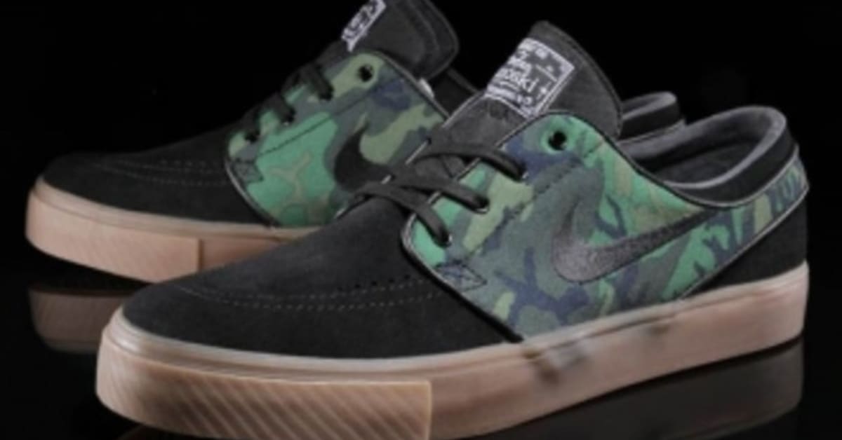 Nike Zoom Janoski ERDL - Camo and Gum