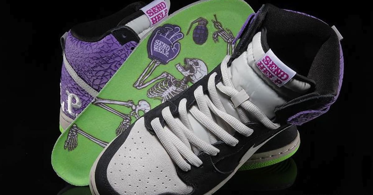 Todd Bratrud x Nike SB Dunk High Send Help 2