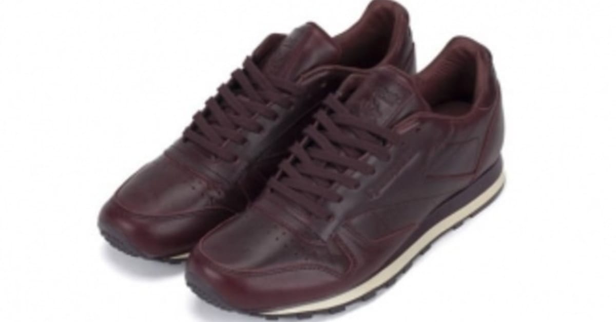 Reebok classic lux horween sales
