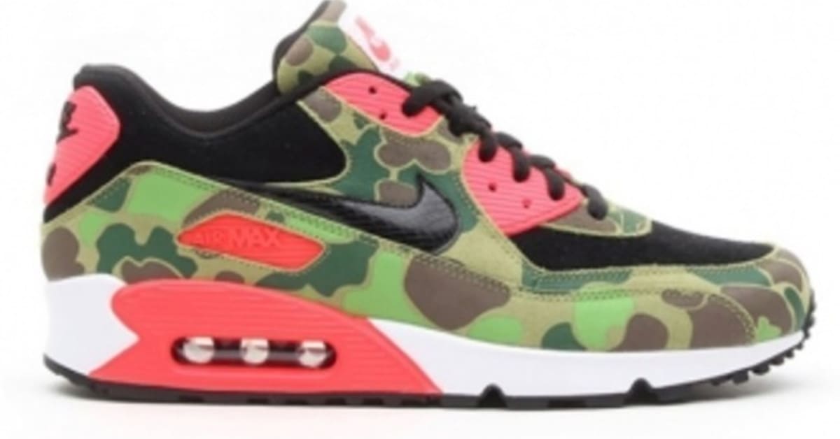 atmos x Nike Air Max 90 Duck Camo Infrared