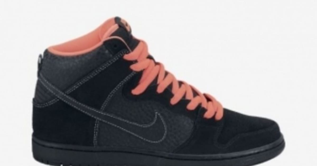 Nike Dunk High SB ‘Atomic Red Safari’ Nike Nike SB Dunk High Black Safari Atomic Red | umc  main image 2
