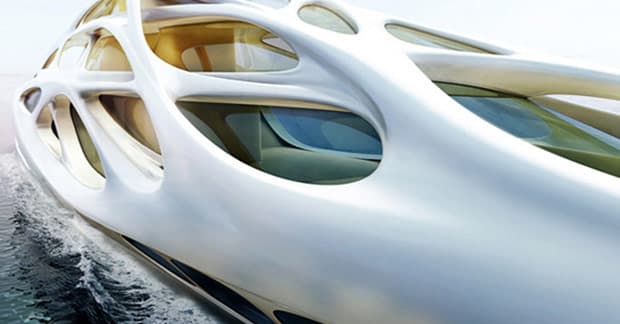 Incredible Exoskeleton Design Makes for an Insane Superyacht
