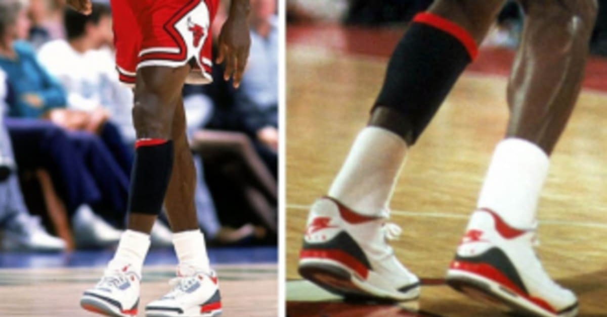 Flashback Michael Jordan in the Air Jordan III Fire R