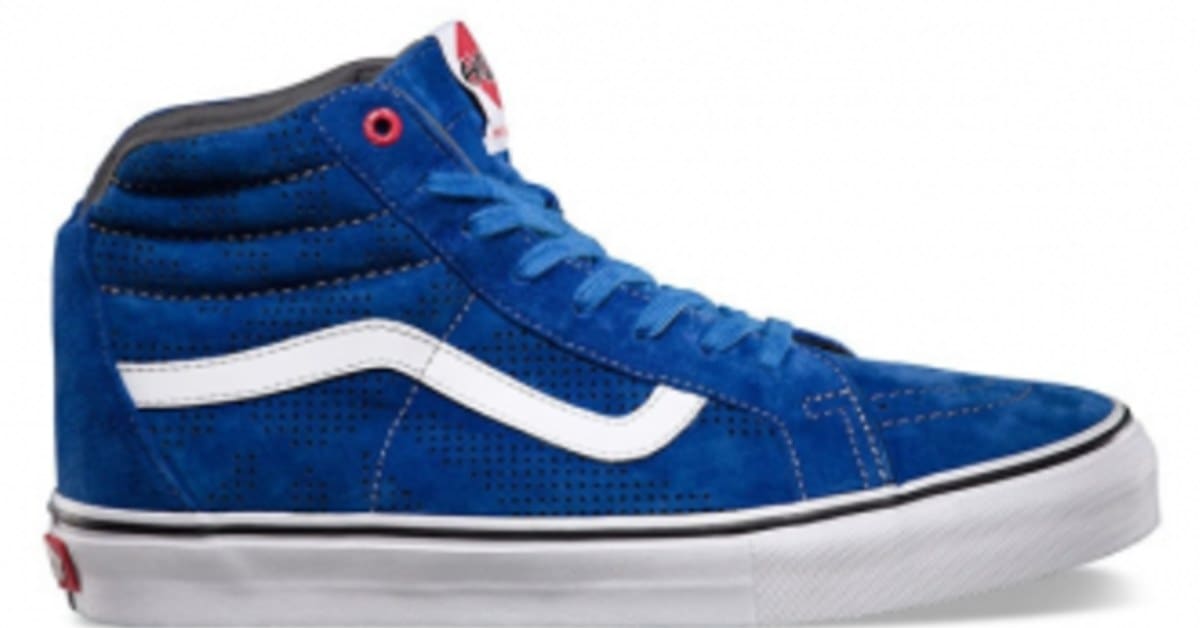 Vans Hosoi Sk8-Hi Notchback Pro - Royal / White