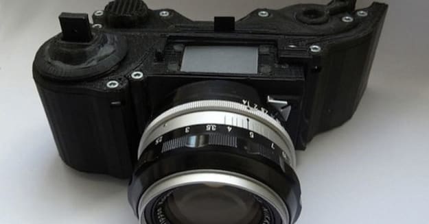 3D Print Your Own Camera, Lens Not Included