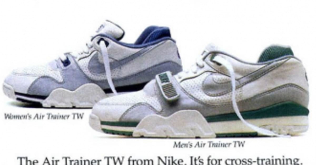 Vintage Ad Nike Air Trainer TW