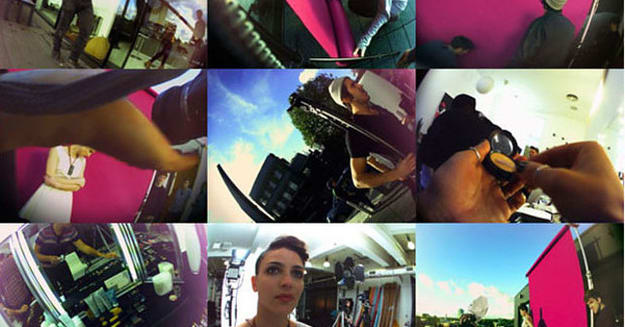 Wearable Cameras Capture a Photoshoot With Rankin (Video)