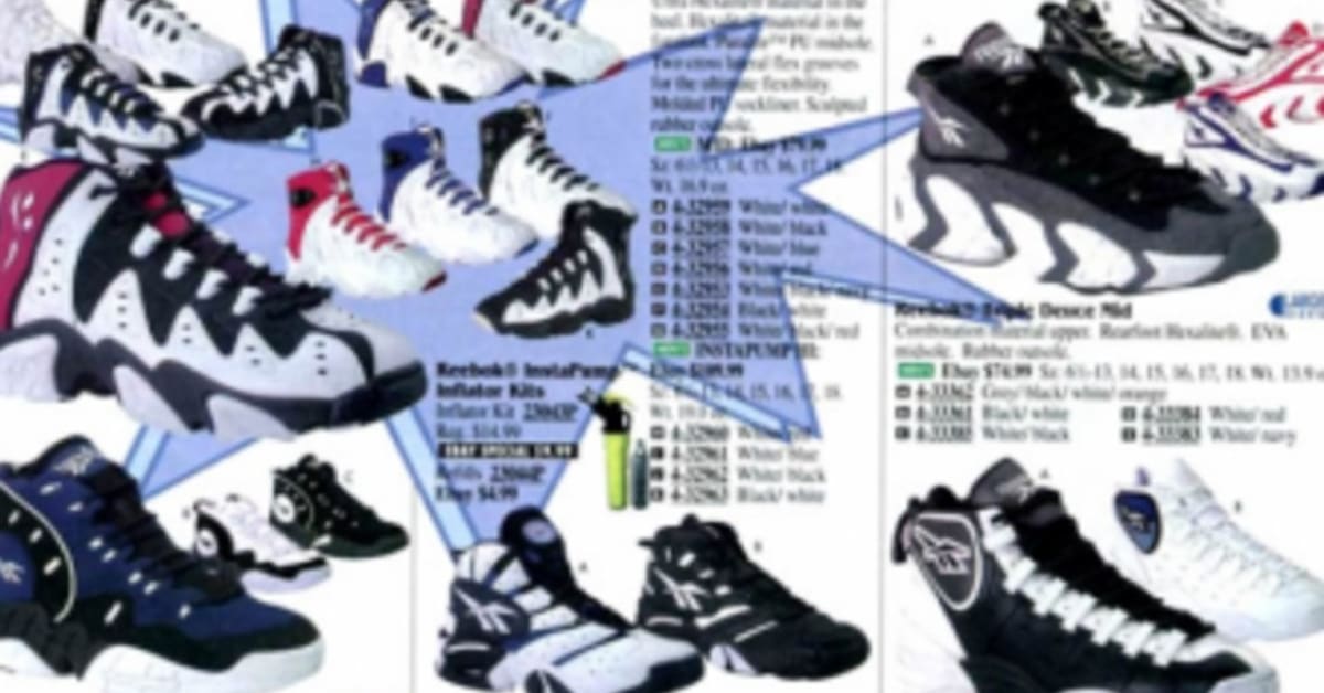 Reebok basketball shoes 1996 top