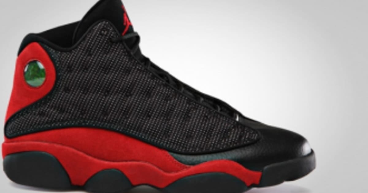 Air Jordan Retro 13 Black Varsity Red Official Images