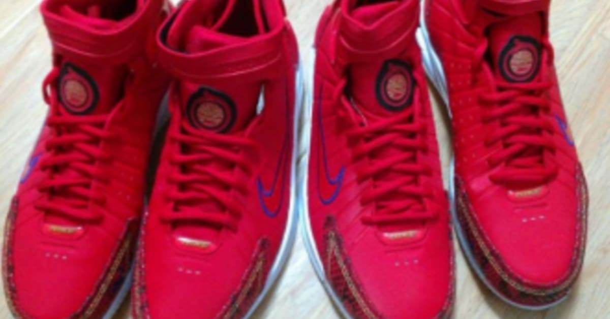 NIKE - AIR ZOOM THE HURARCHE 2K4 - MEN’S SIZE 12 - RED & BLACK - #511425‎ S8 Nike Zoom Huarache 2K4 White/Metallic Silver-Obsidian-Sport  main image 2