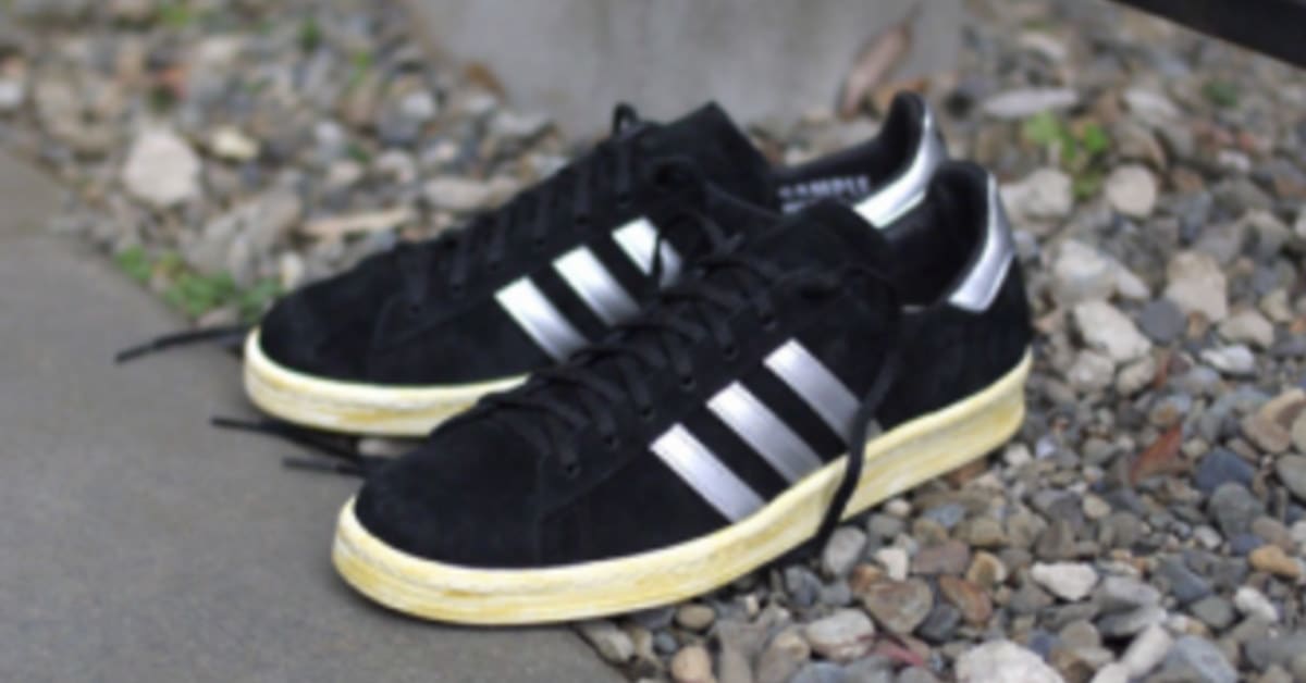 mita sneakers x adidas Originals Campus 80s - Black / Silver