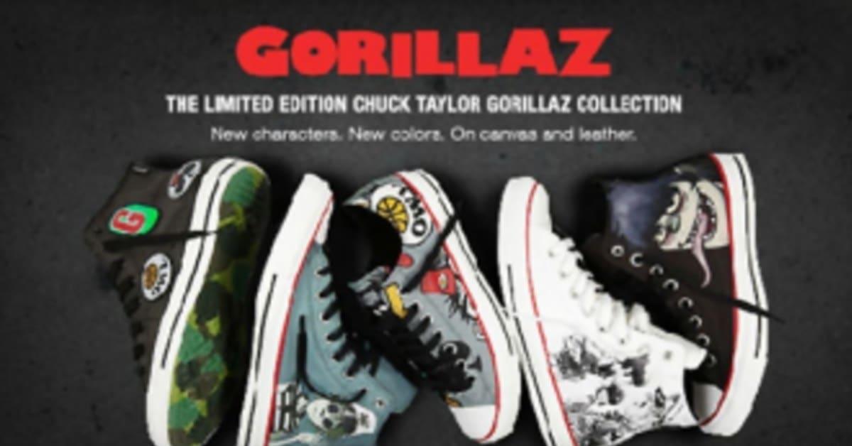 Gorillaz x Converse Chuck Taylor All Star Fall 2012