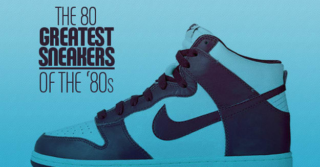 The 80 Greatest Sneakers of the 80s